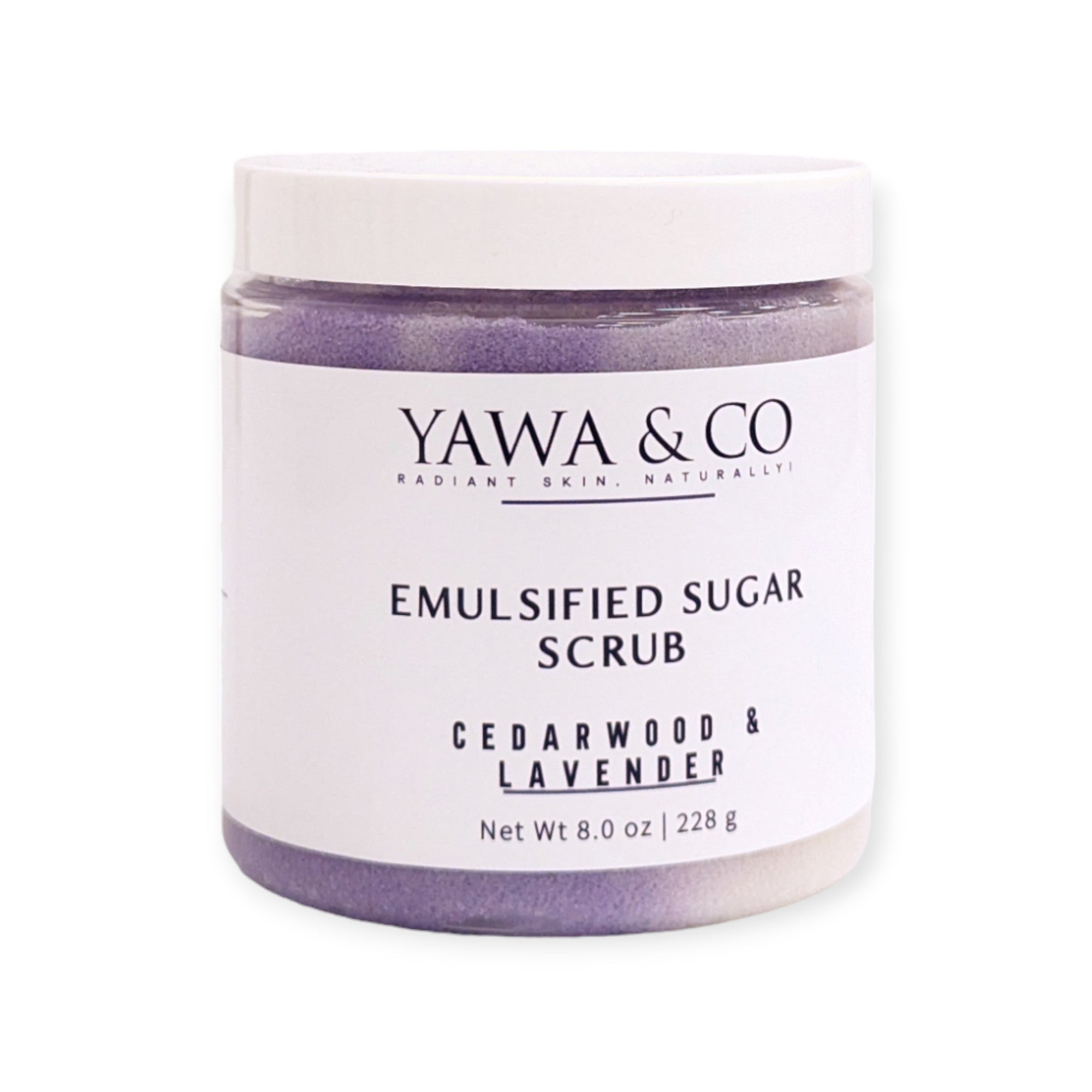 Cedarwood and Lavender Sugar Scrub
