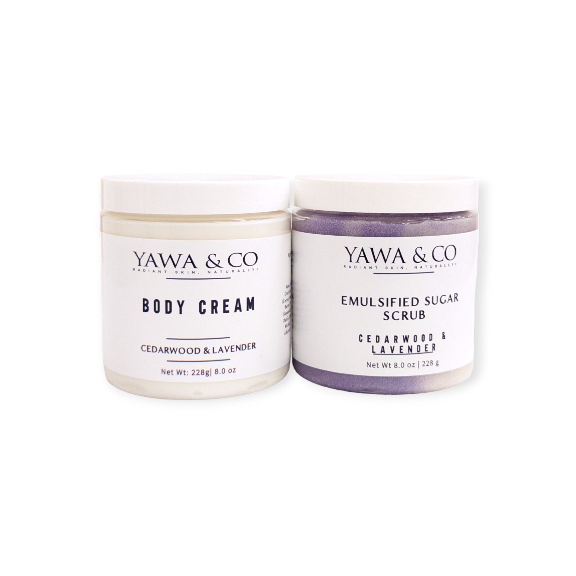 Cedarwood and Lavender Sugar Scrub