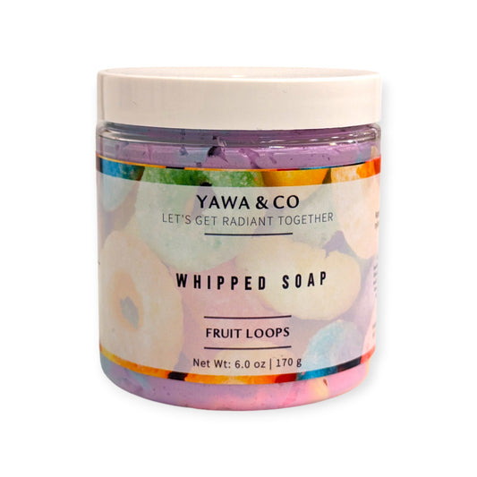 Fruit Loops Whipped Soap