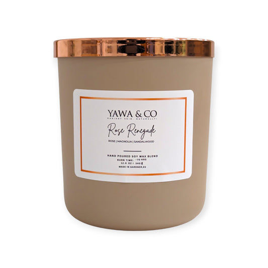 Rose Renegade | Wooden Wick Candle