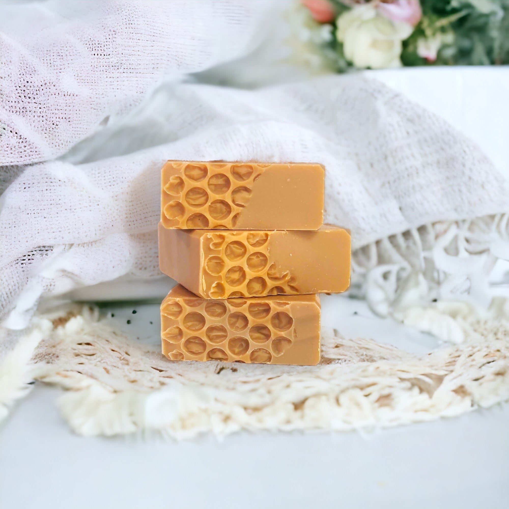 Unscented Goat Milk, Oats, & Honey soap