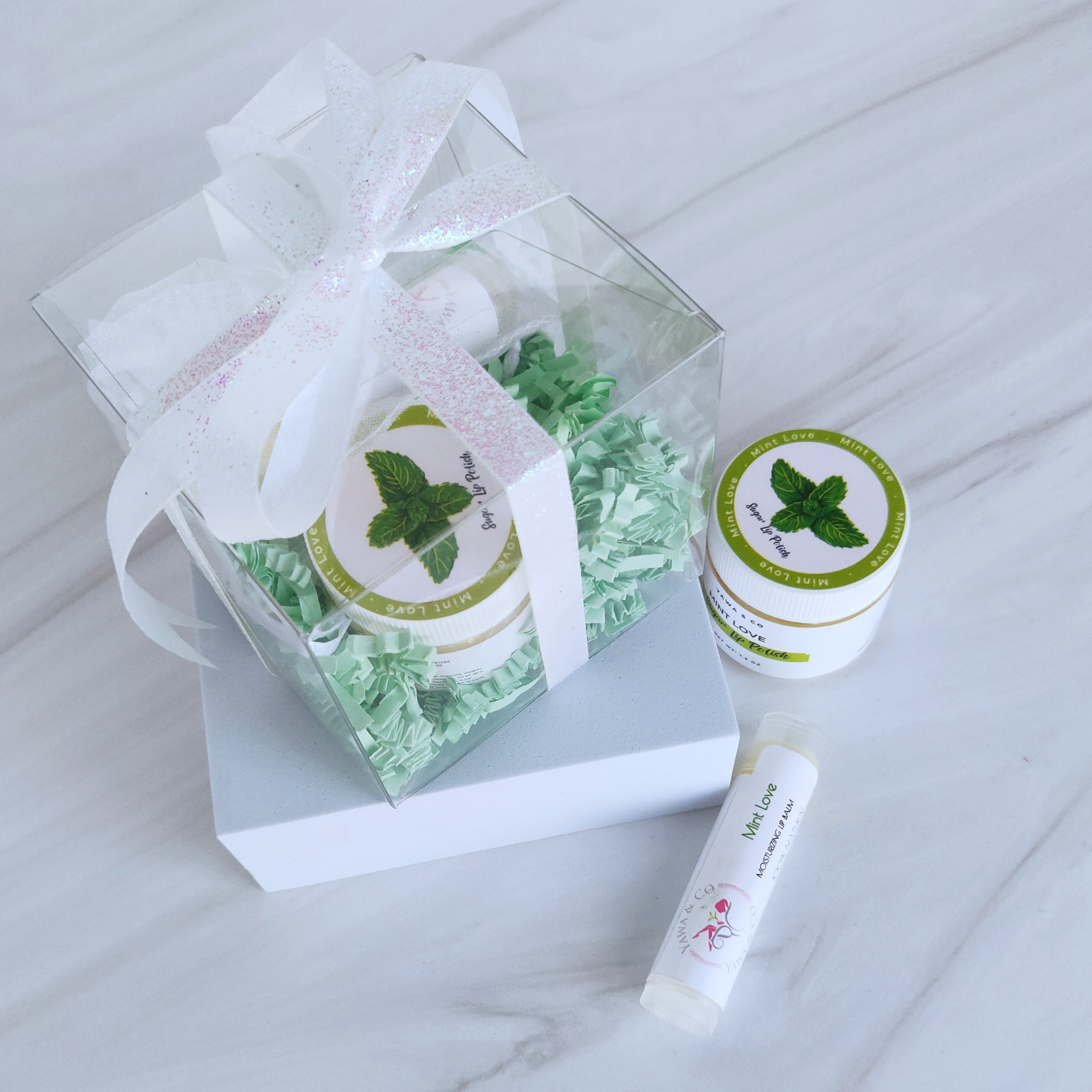 Mint love Sugar Lip Polish