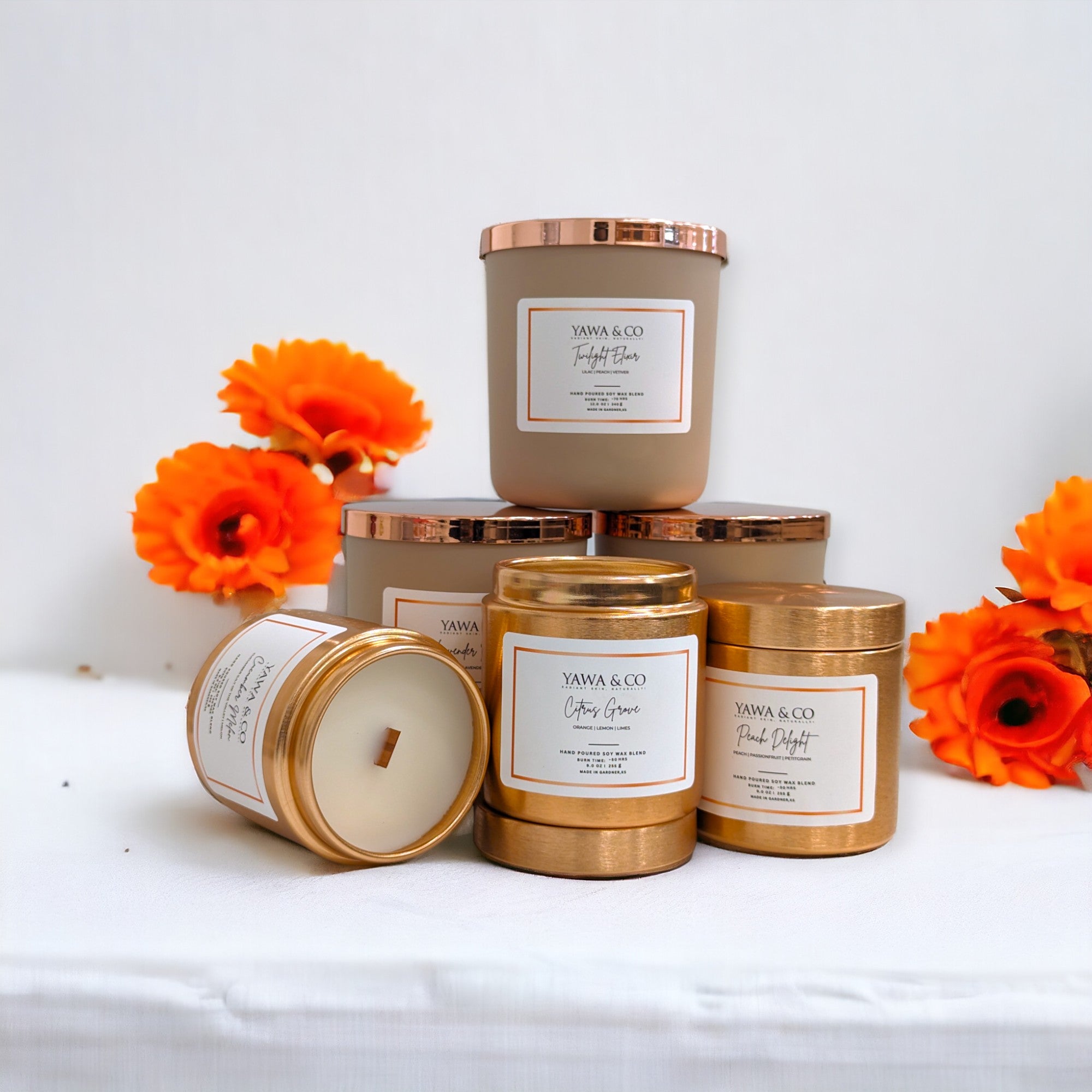 Handcrafted Candle Collection – Luxurious Scents for Every Season