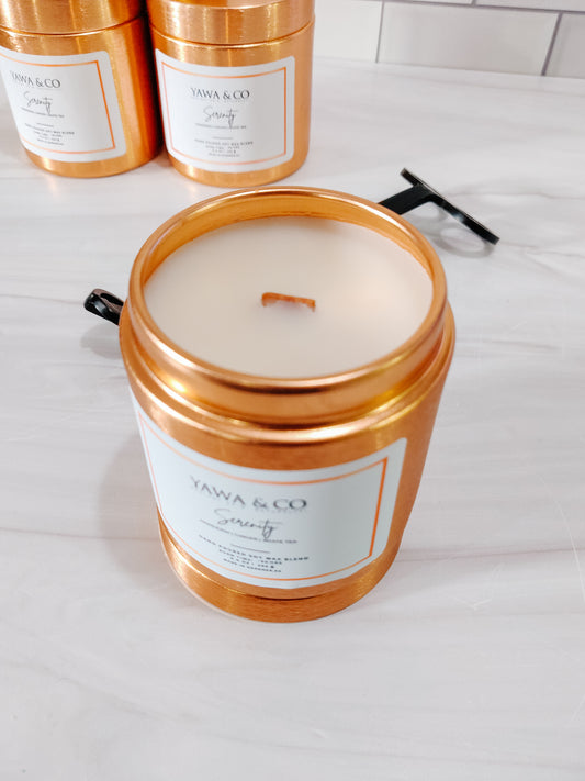 Serenity | Wooden Wick Candle