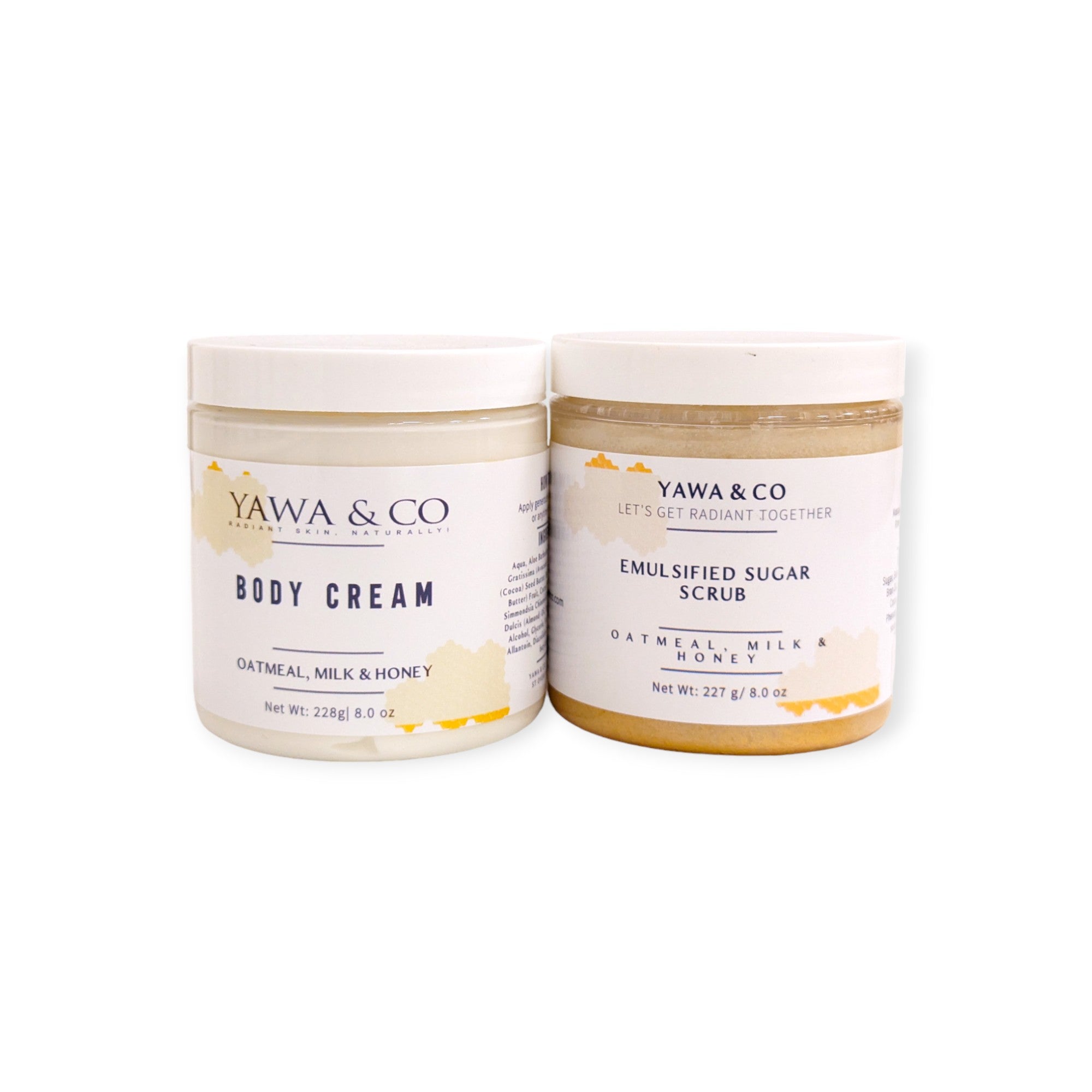 Oatmeal, Milk and Honey Sugar Scrub