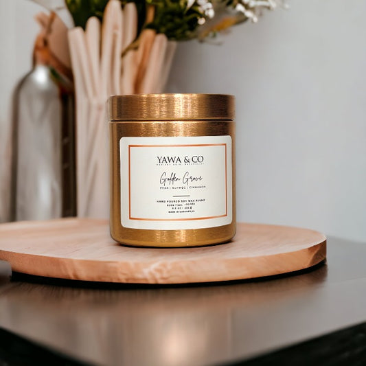 Golden Grove | Wooden Wick Candle