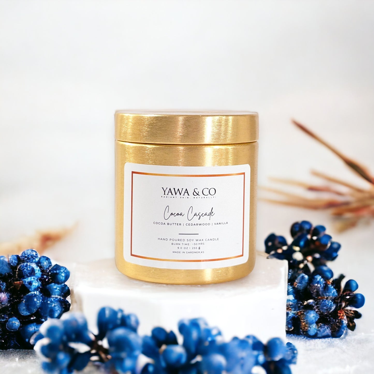 Cocoa Cascade | Wooden Wick Candle